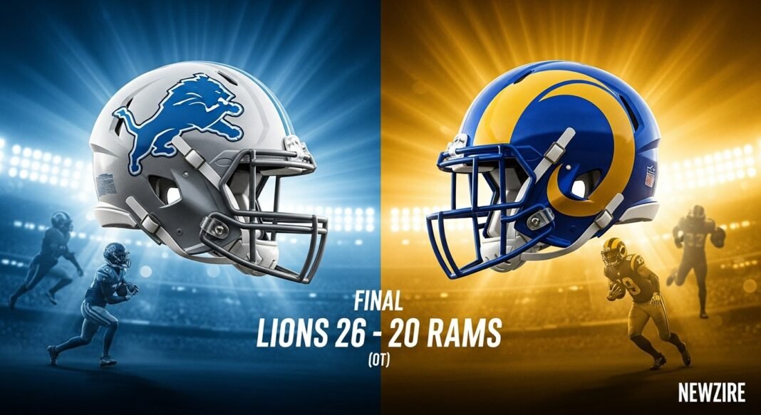 Los Angeles Rams vs Detroit Lions Match Player Stats