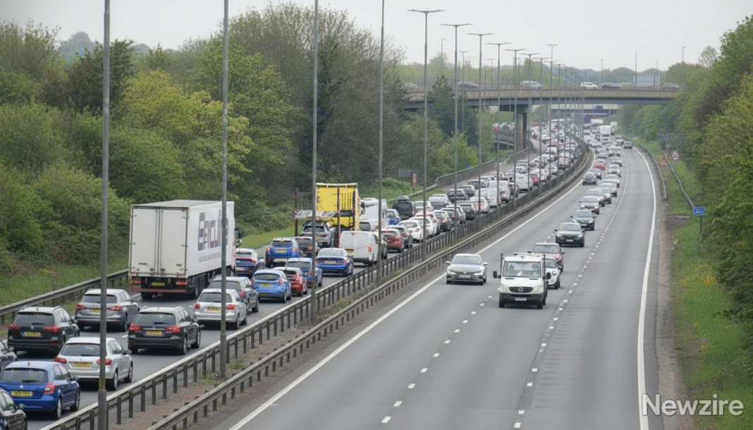 M6 Walsall Birmingham Lanes Closure: 90-Min Delays (Nov 19)