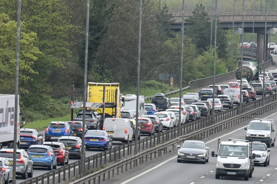 M6 Walsall Birmingham Lanes Closure