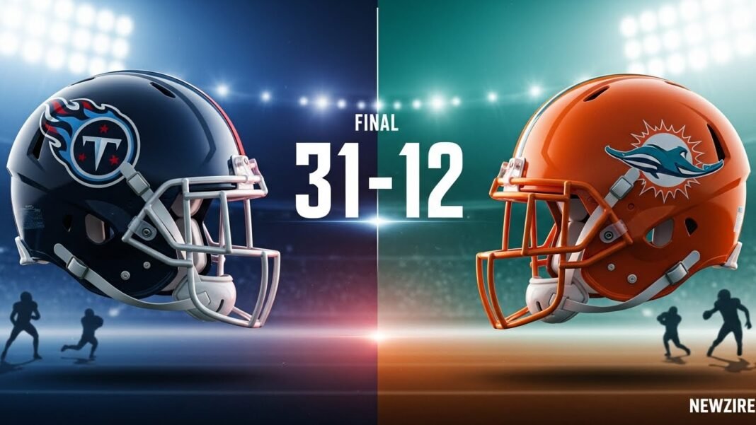 Tennessee Titans vs Miami Dolphins Match Player Stats