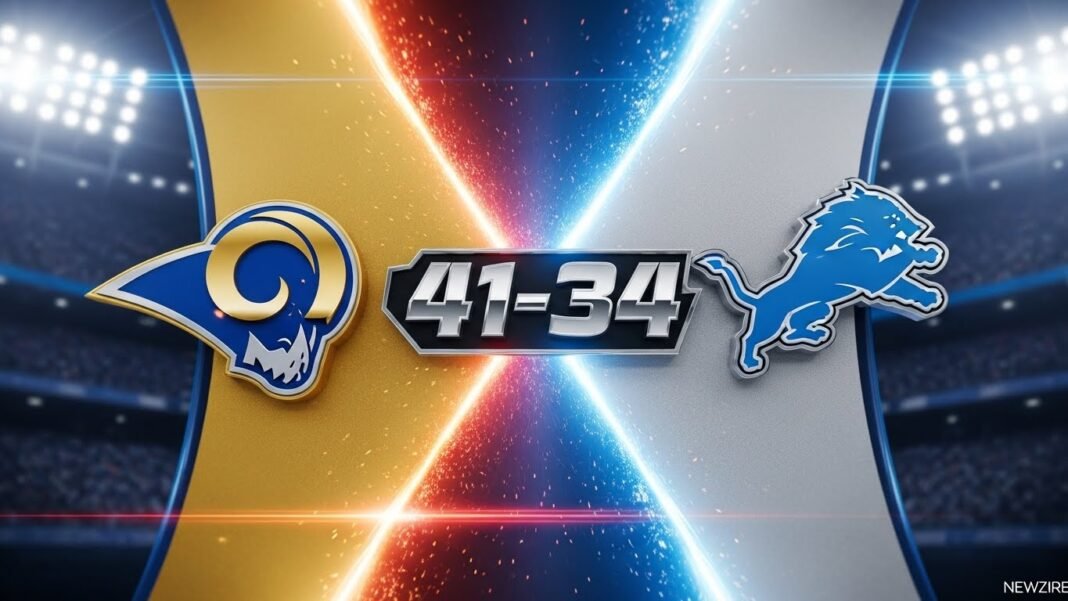 Los Angeles Rams vs Detroit Lions Match Player Stats