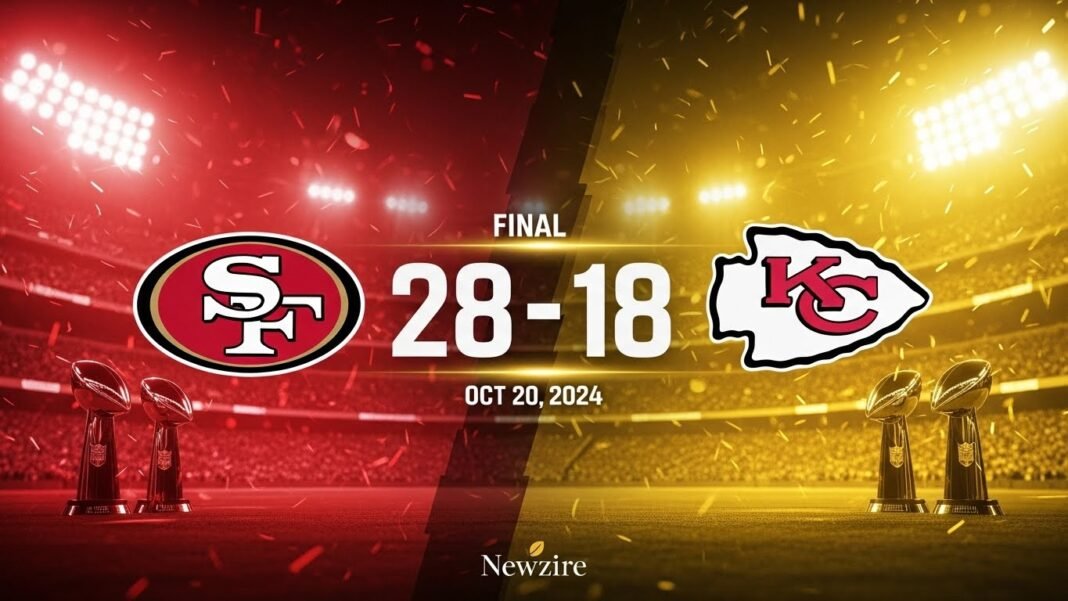 San Francisco 49ers vs Kansas City Chiefs Match Player Stats