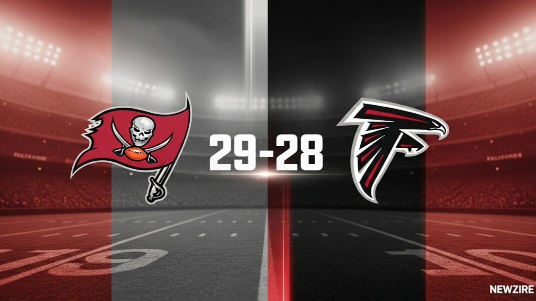 Tampa Bay Buccaneers vs Atlanta Falcons Match Player Stats
