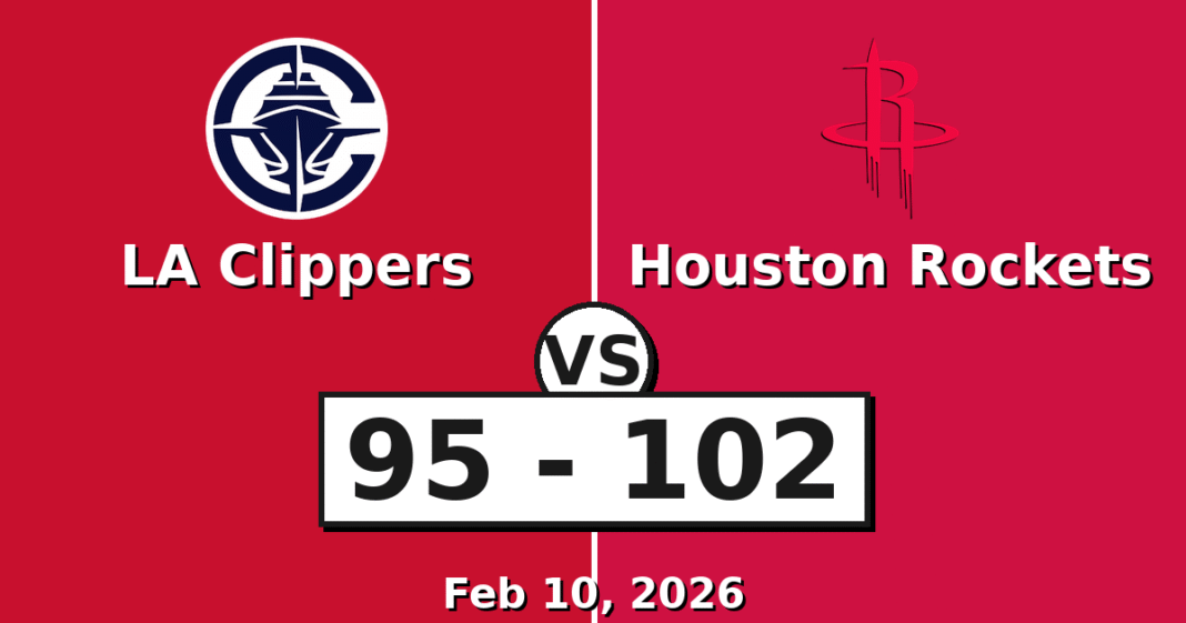 LA Clippers vs Houston Rockets Match Player Stats