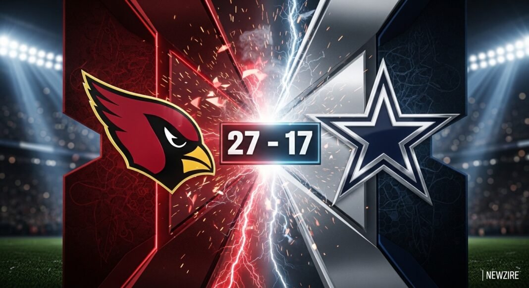 Arizona Cardinals vs Dallas Cowboys Match Player Stats (Nov 3, 2025)