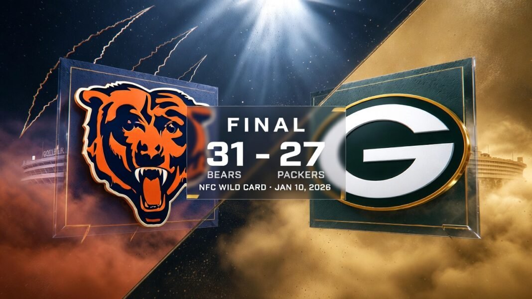 Chicago Bears vs Green Bay Packers Match Player Stats