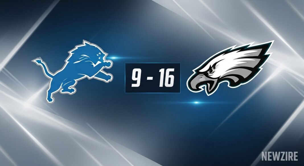 Detroit Lions vs Philadelphia Eagles Match Player Stats