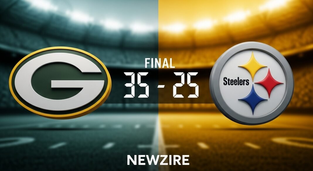 Green Bay Packers vs Pittsburgh Steelers Match Player Stats
