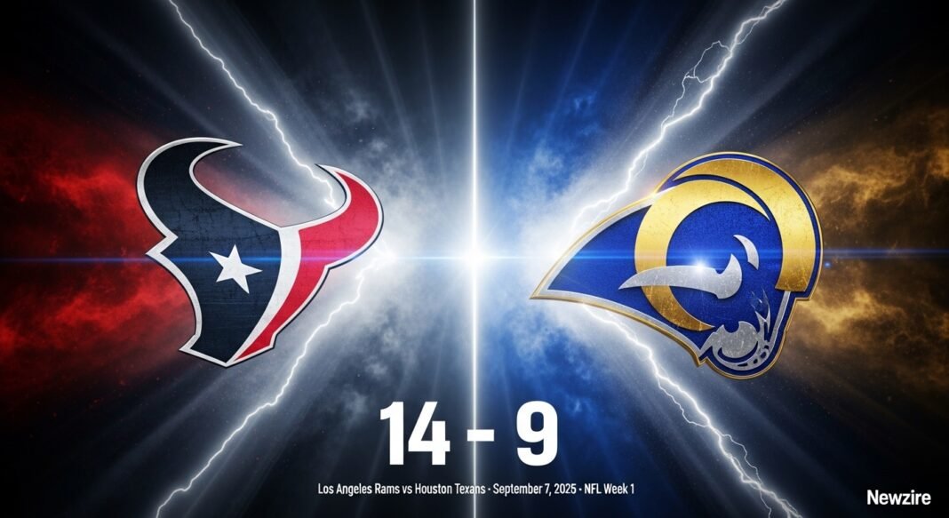 Houston Texans vs Los Angeles Rams Match Player Stats (Sep 7, 2025)