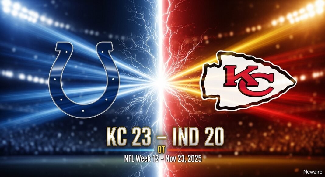 Indianapolis Colts vs Kansas City Chiefs Match Player Stats