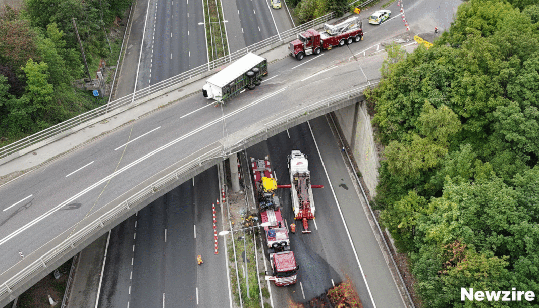 M20 Kent Vehicle Bridge Closure Shuts Motorway for 12 Hours