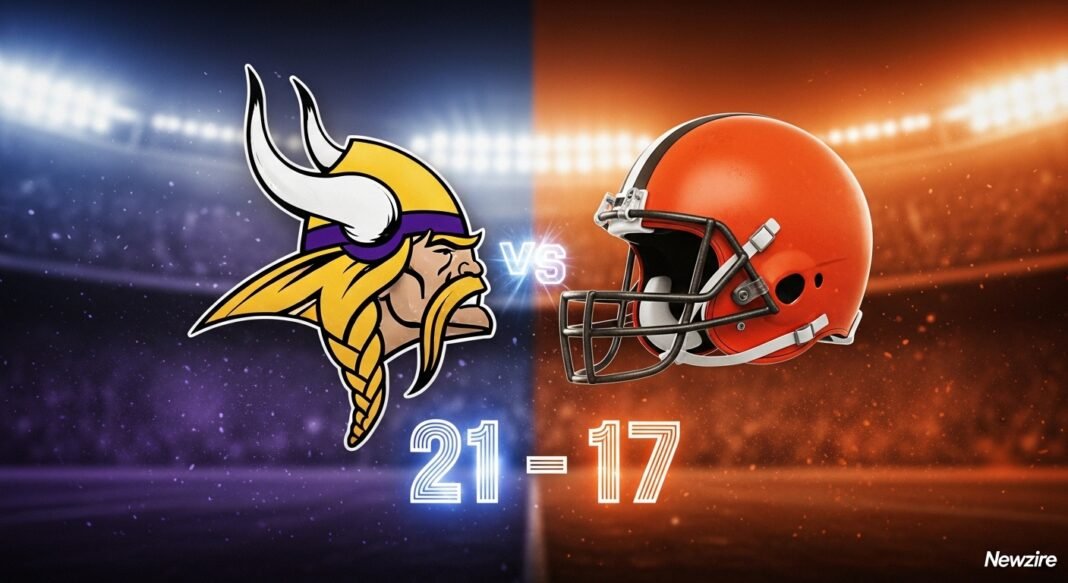 Minnesota Vikings vs Cleveland Browns Match Player Stats (Oct 5, 2025)