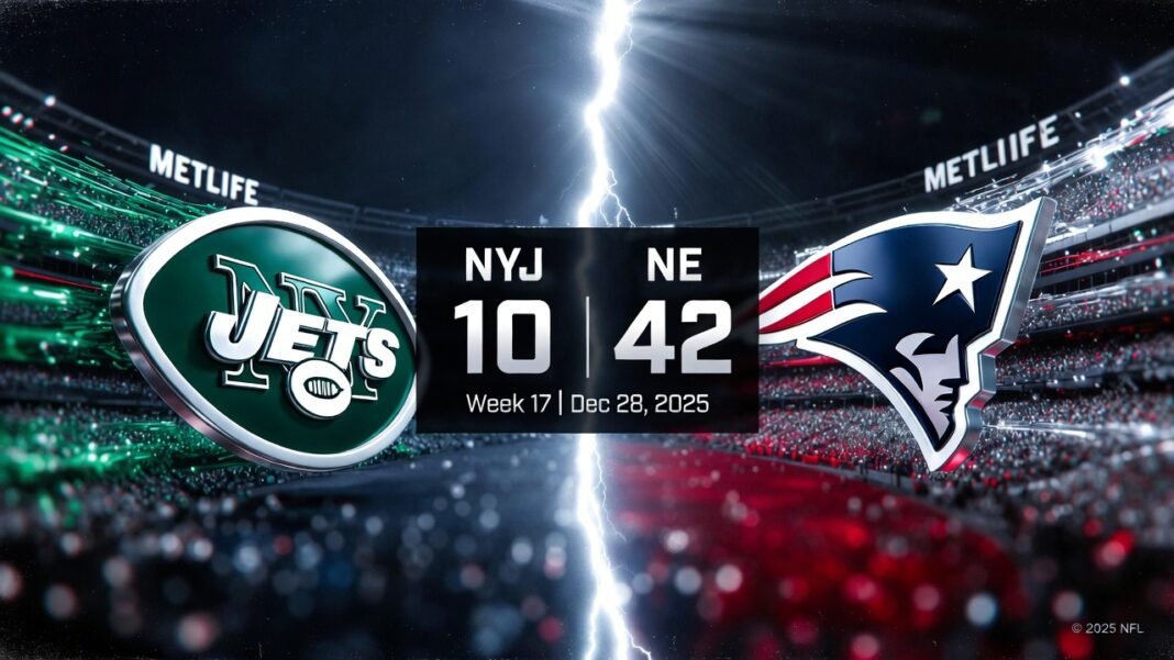 New York Jets vs New England Patriots Match Player Stats