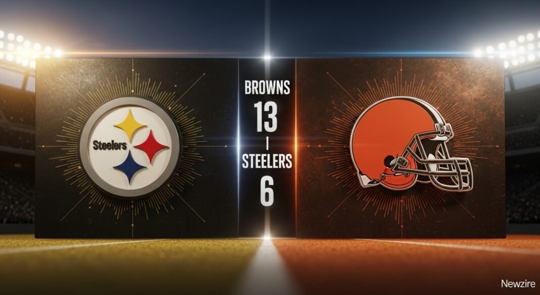 Pittsburgh Steelers vs Cleveland Browns Match Player Stats