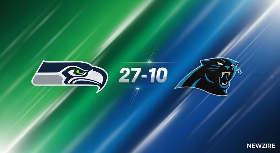 Seattle Seahawks vs Carolina Panthers Match Player Stats (Dec 28, 2025)