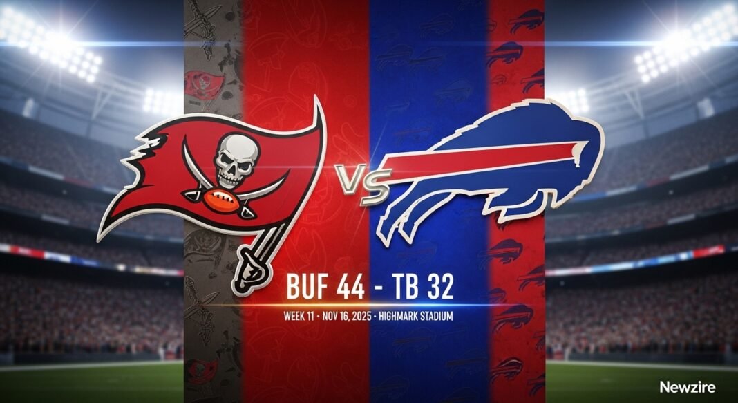 Tampa Bay Buccaneers vs Buffalo Bills Match Player Stats (Nov 16, 2025)