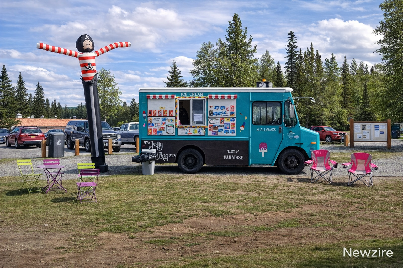 The Jolly Rogers Taste of Paradise Ice Cream Truck Sterling AK | Still  Open? - Newzire
