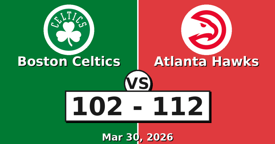 Boston Celtics vs Atlanta Hawks Match Player Stats