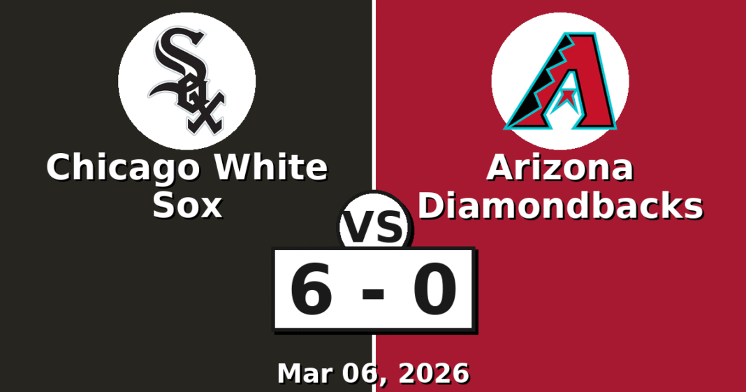 Chicago White Sox vs Arizona Diamondbacks Match Player Stats