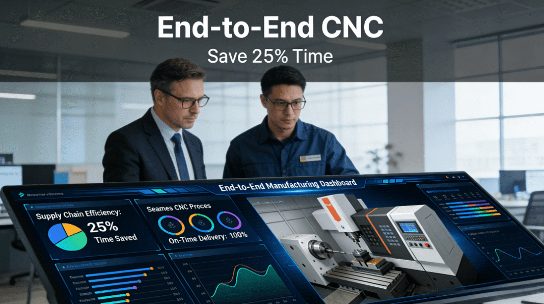 Avoid 3 Supply Chain Delays Save 25% Time with End-to-End Precision CNC Machining Solutions