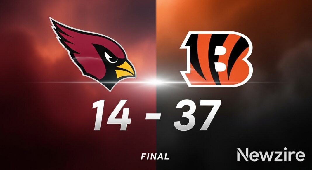 Arizona Cardinals vs Cincinnati Bengals Match Player Stats