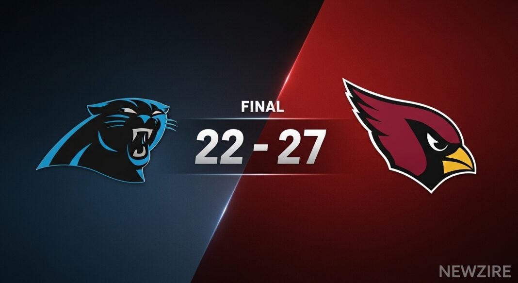 Carolina Panthers vs Arizona Cardinals Match Player Stats (Sep 14, 2025)