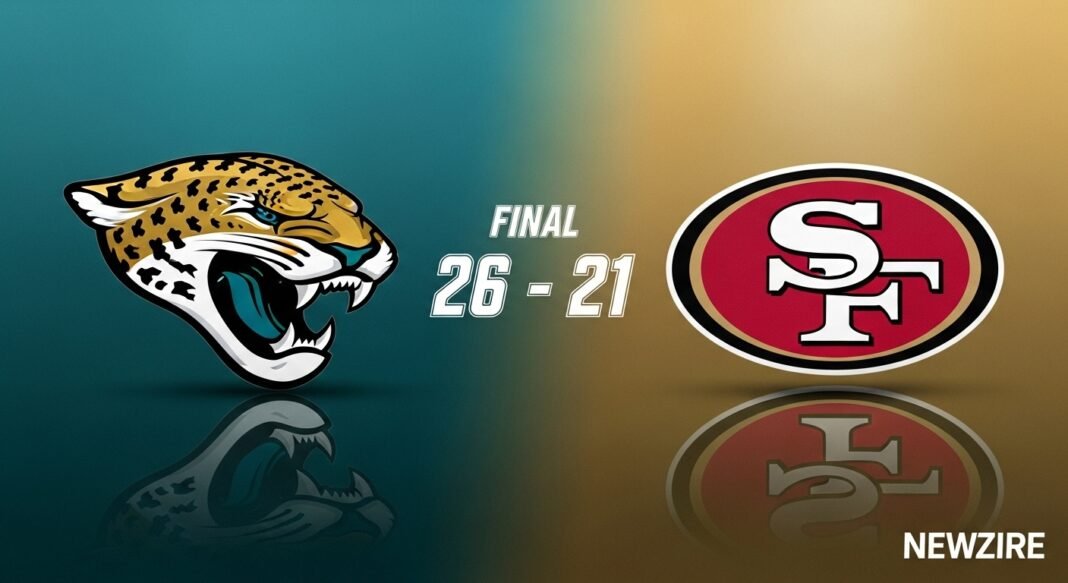 Jacksonville Jaguars vs San Francisco 49ers Match Player Stats (Sep 28, 2025)