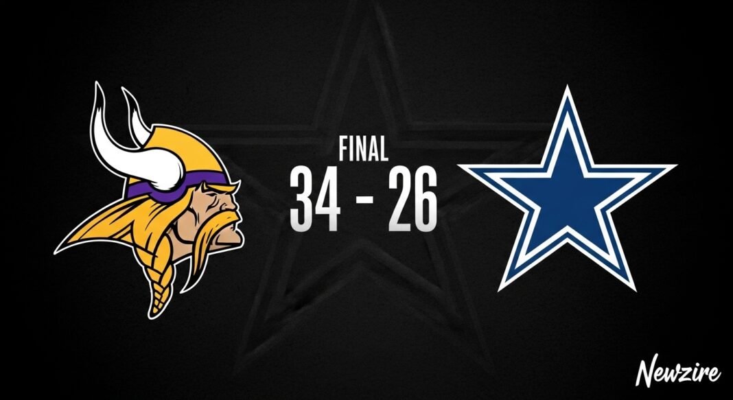 Minnesota Vikings vs Dallas Cowboys Match Player Stats (Dec 14, 2025)