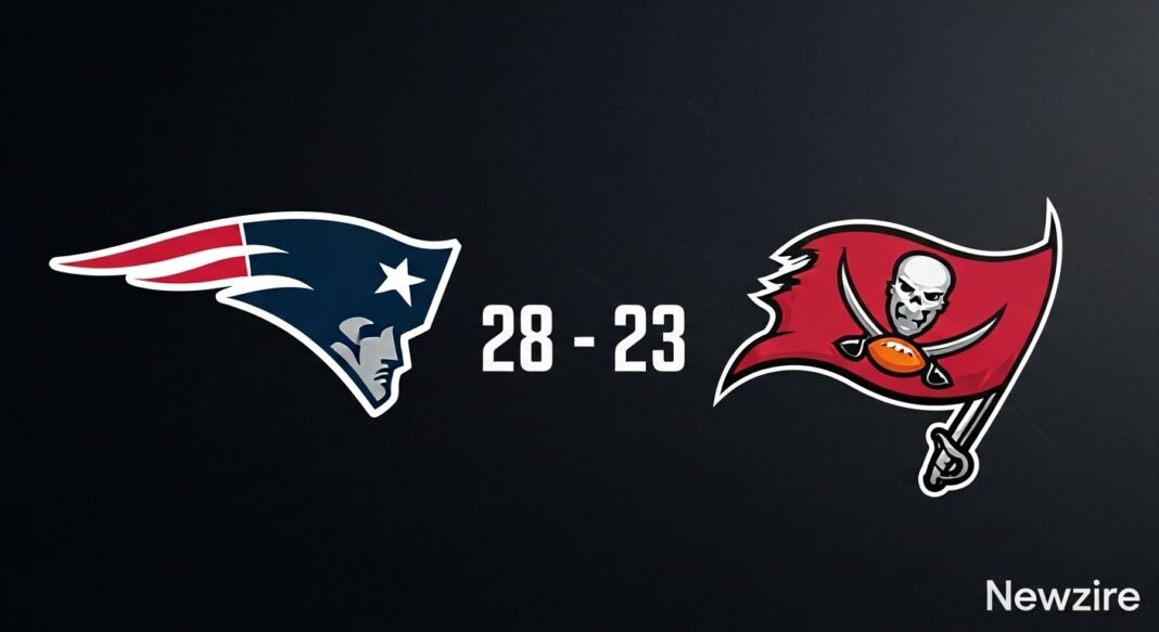 New England Patriots vs Tampa Bay Buccaneers Match Player Stats (Nov 9, 2025)