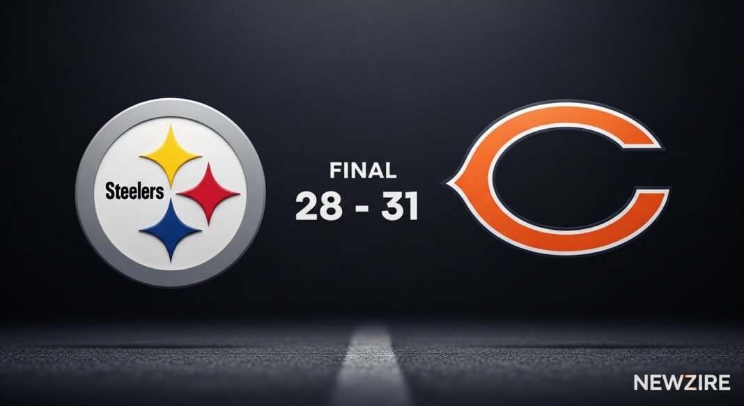 Pittsburgh Steelers vs Chicago Bears Match Player Stats