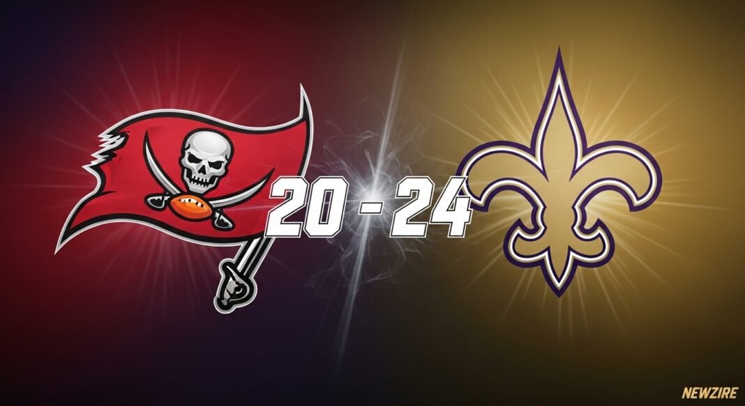 Tampa Bay Buccaneers vs New Orleans Saints Match Player Stats