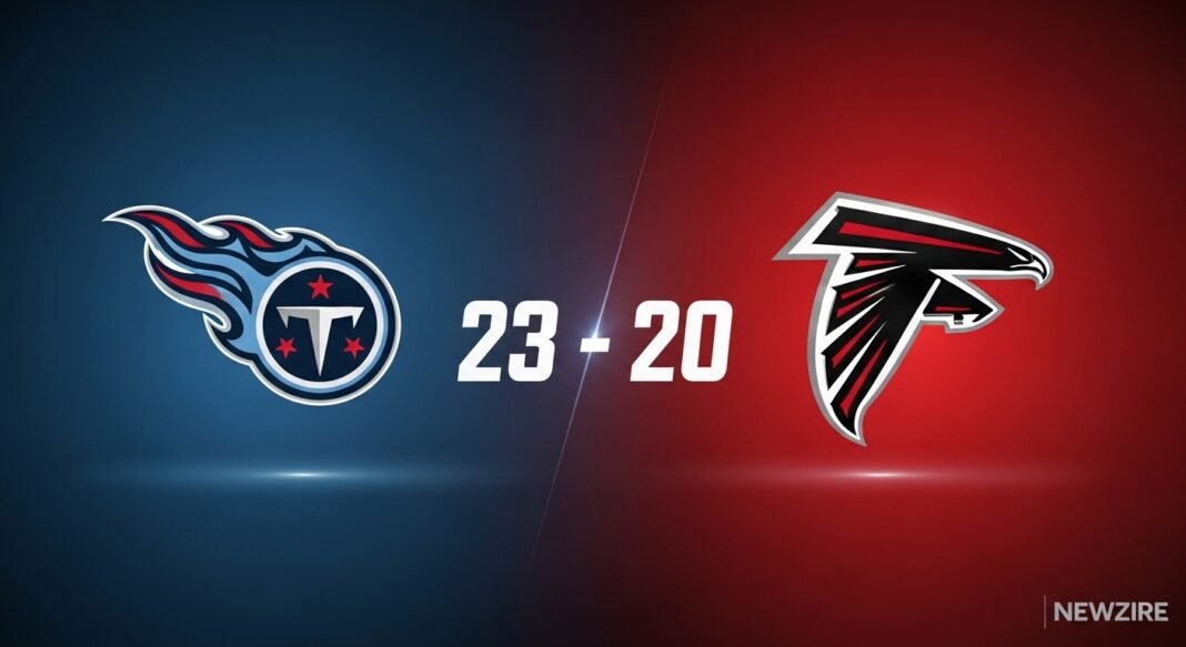 Tennessee Titans vs Atlanta Falcons Match Player Stats