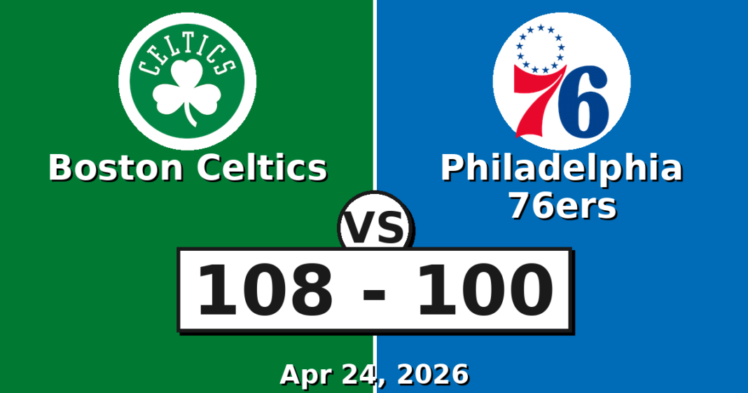 Boston Celtics vs Philadelphia 76ers Match Player Stats