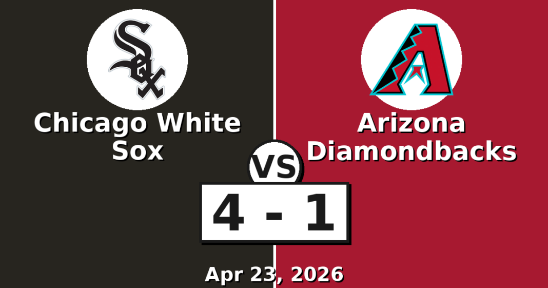 Chicago White Sox vs Arizona Diamondbacks Match Player Stats