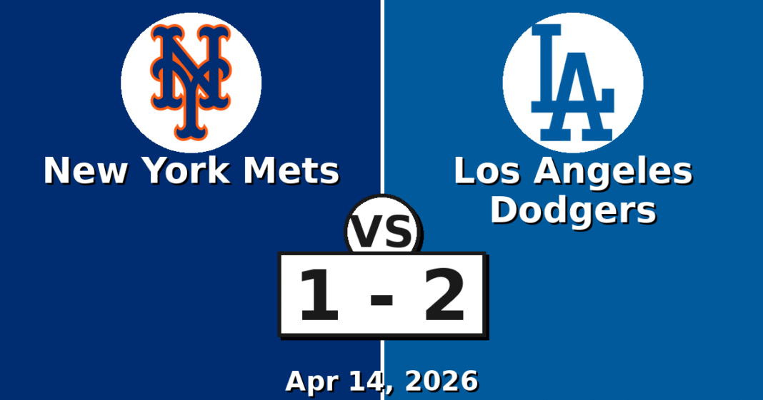 New York Mets vs Los Angeles Dodgers Match Player Stats