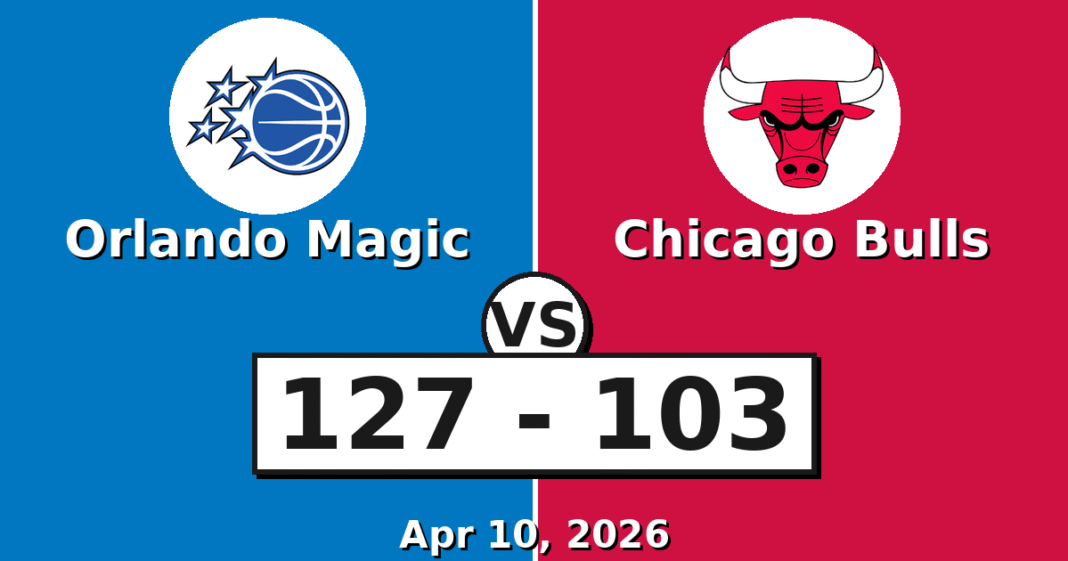 Orlando Magic vs Chicago Bulls Match Player Stats