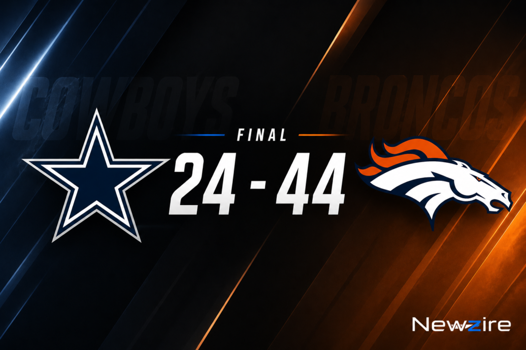 Dallas Cowboys vs Denver Broncos Match Player Stats (Oct 26, 2025) Dallas Cowboys vs Denver Broncos Match Player Stats