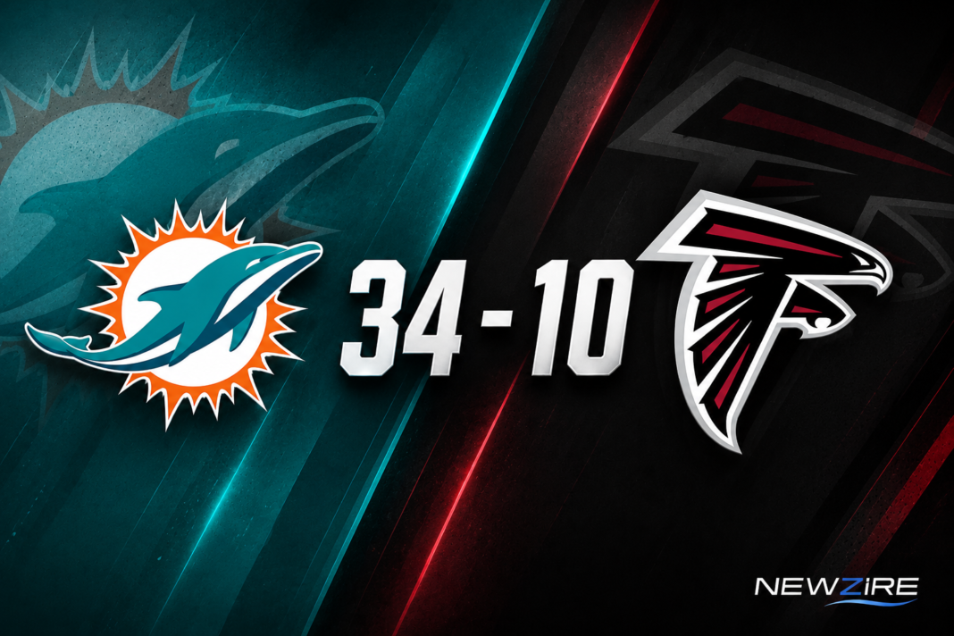 Miami Dolphins vs Atlanta Falcons Match Player Stats (Oct 26, 2025) Miami Dolphins vs Atlanta Falcons Match Player Stats