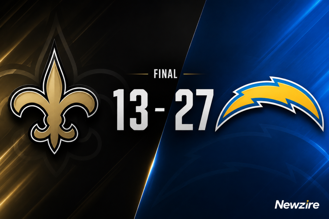 New Orleans Saints vs Los Angeles Chargers Match Player Stats (Aug 10, 2025) New Orleans Saints vs Los Angeles Chargers Match Player Stats