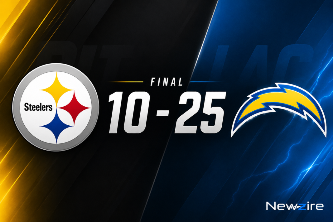 Pittsburgh Steelers vs Los Angeles Chargers Match Player Stats
