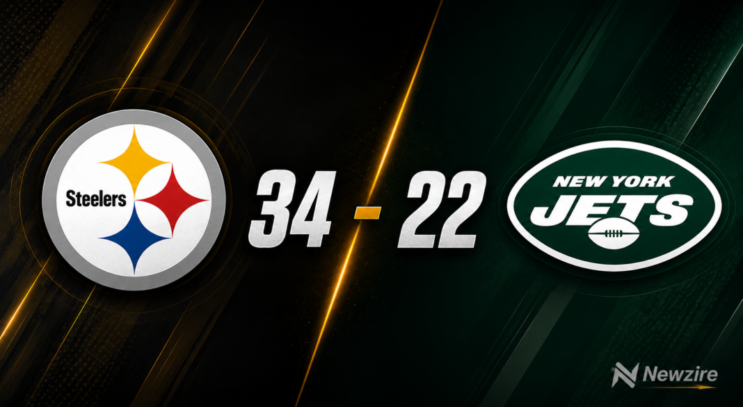 Pittsburgh Steelers vs New York Jets Match Player Stats