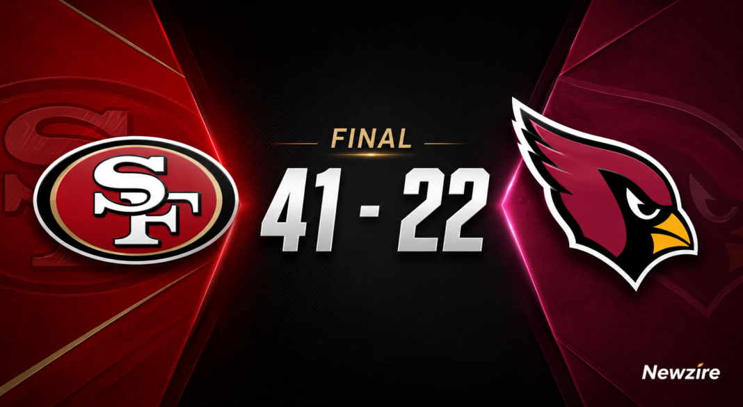 San Francisco 49ers vs Arizona Cardinals Match Player Stats (Nov 16, 2025) San Francisco 49ers vs Arizona Cardinals Match Player Stats