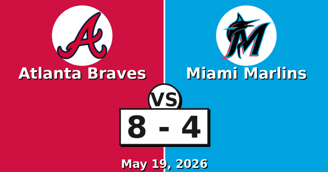 Atlanta Braves vs Miami Marlins Match Player Stats