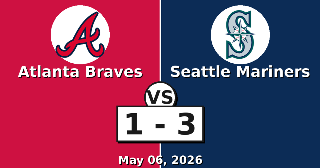 Atlanta Braves vs Seattle Mariners Match Player Stats