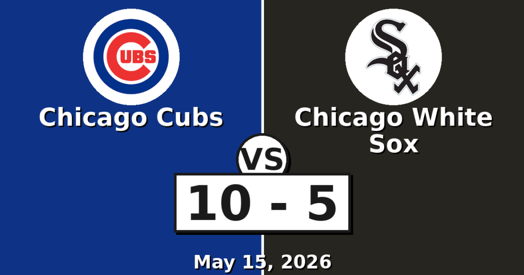 Chicago Cubs vs Chicago White Sox Match Player Stats