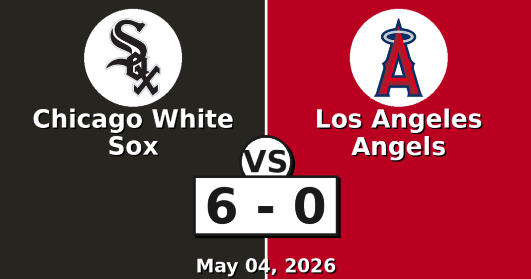 Chicago White Sox vs Los Angeles Angels Match Player Stats