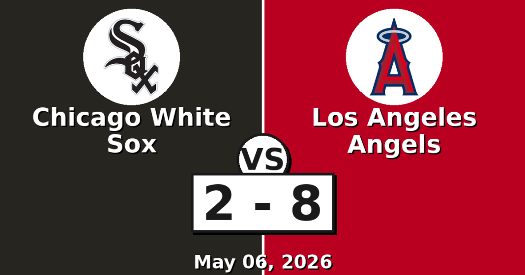 Chicago White Sox vs Los Angeles Angels Match Player Stats
