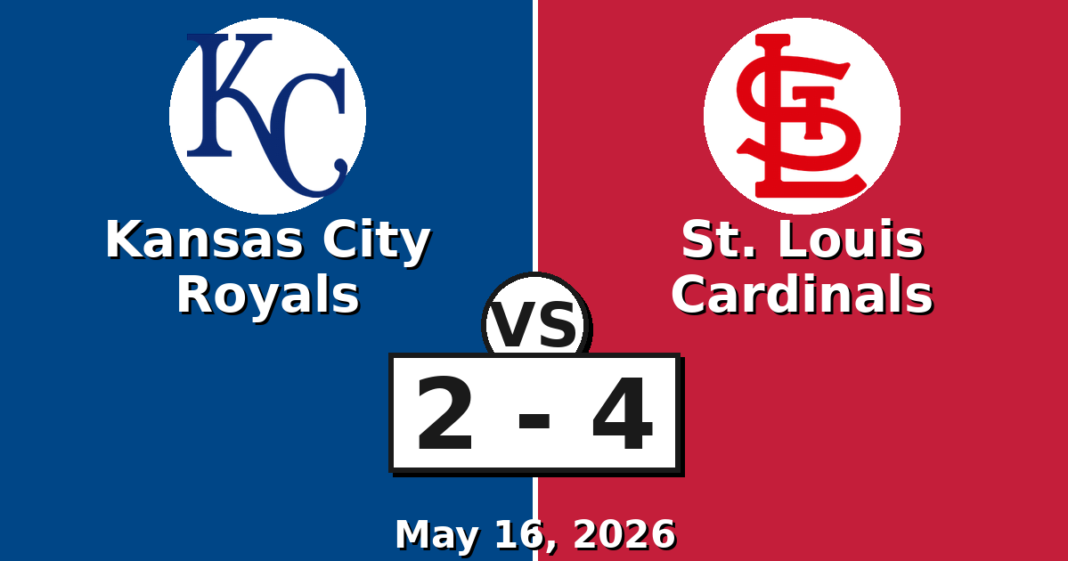 Kansas City Royals vs St. Louis Cardinals Match Player Stats