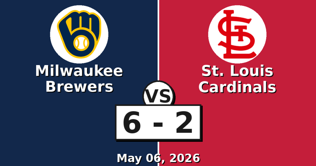 Milwaukee Brewers vs St. Louis Cardinals Match Player Stats