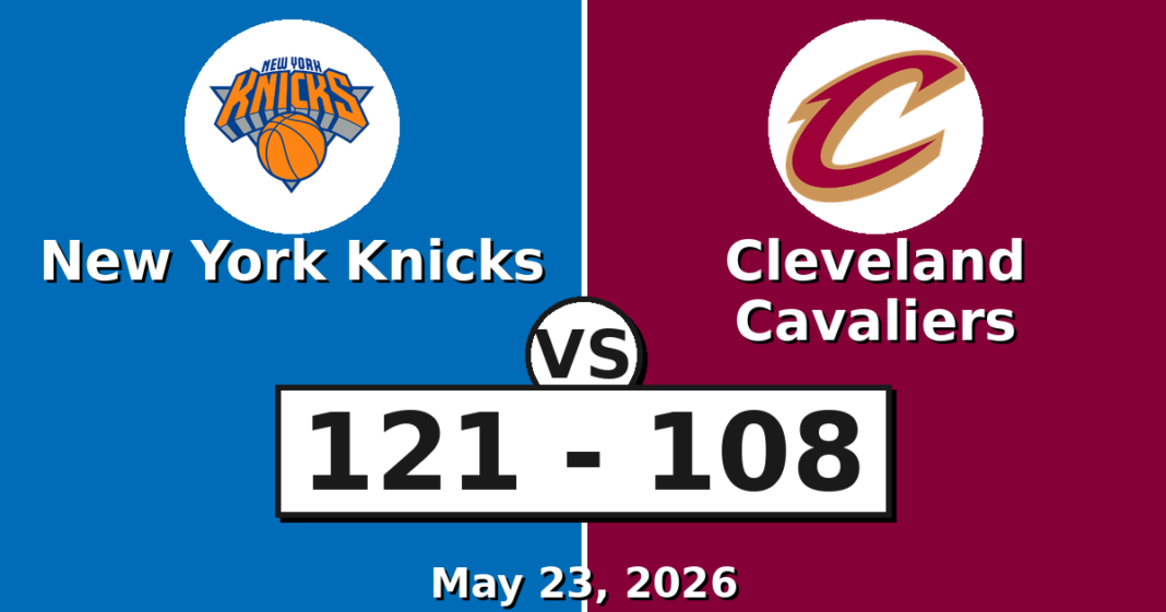 New York Knicks vs Cleveland Cavaliers Match Player Stats